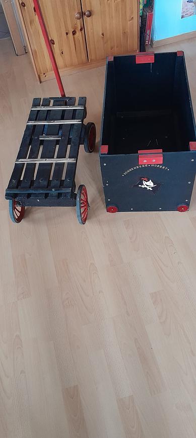 Bild 4 Handwagen Holz