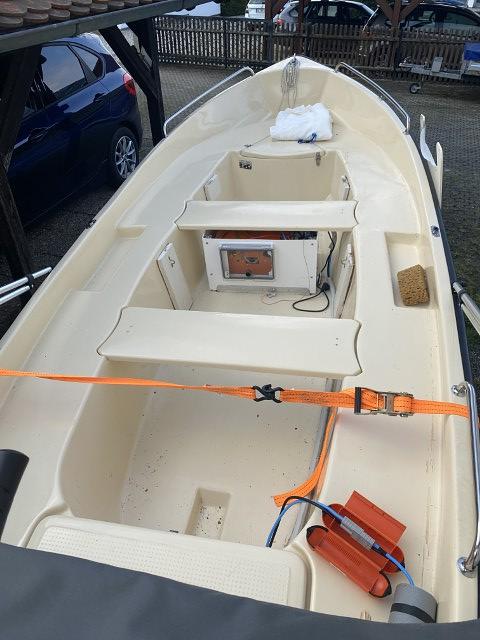 Bild 2 Tolles Freizeitboot mit Trailer+E-Motor,Lithhium Akku, +Schlauchboot +5PS Motor