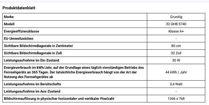 Bild 7 GRUNDIG 32" HD LED TV