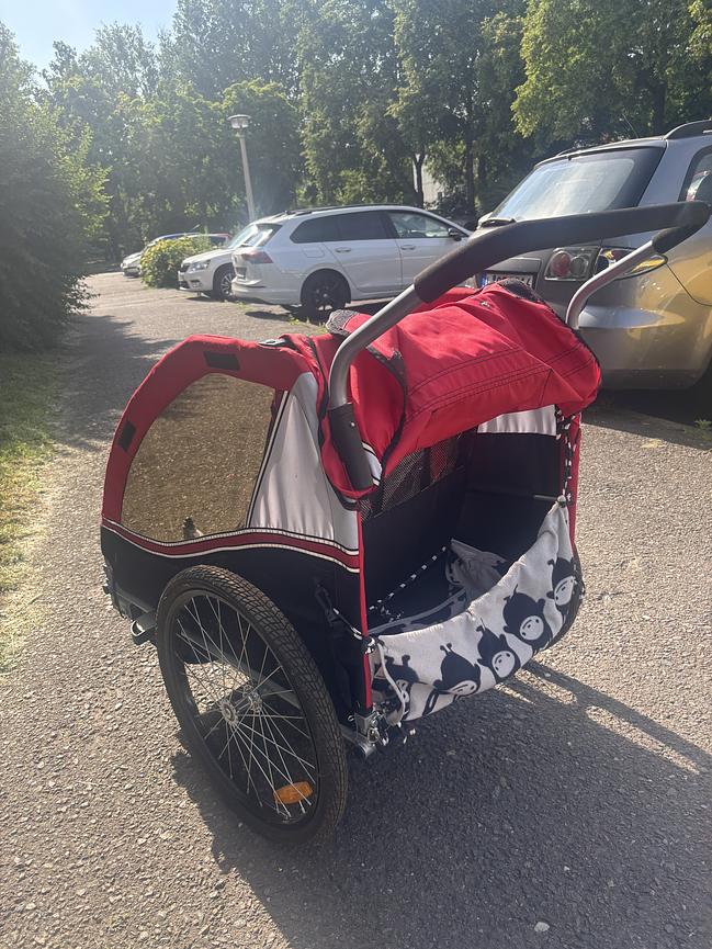 Bild 6 Fahrrad Anhänger 2Sitzer