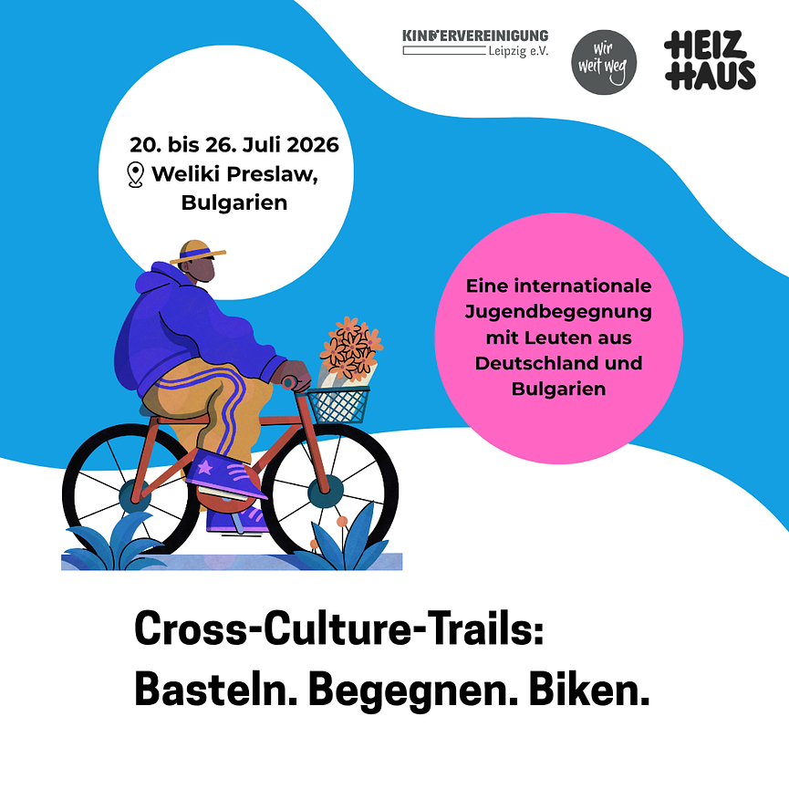 Bild 1 Internationale Jugendbegegnung "Cross-Culture-Trails: Basteln. Begegnen. Biken."