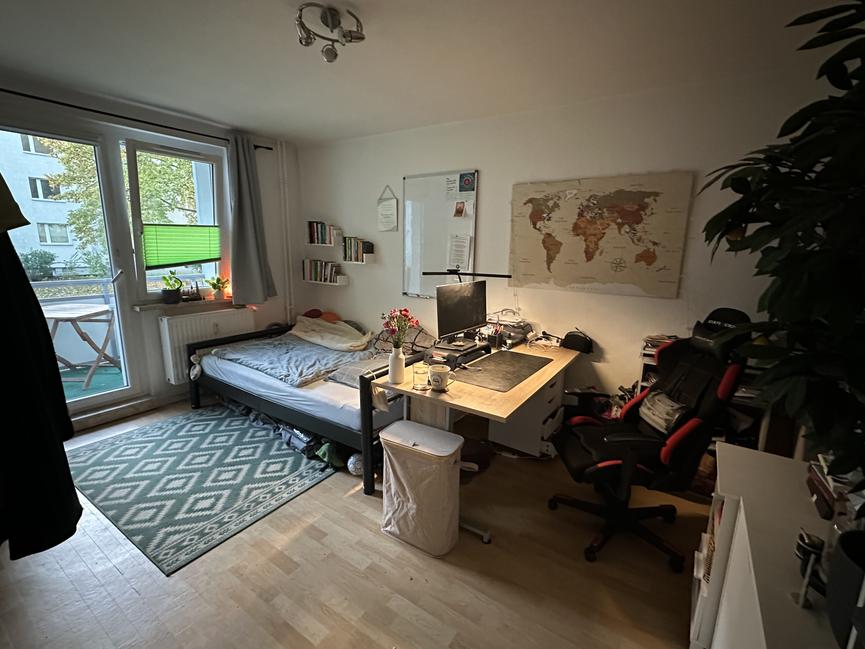 Bild 1 Vollmöblierte Einraumwohnung zur Zwischenmiete von 11/26 bis 01/27