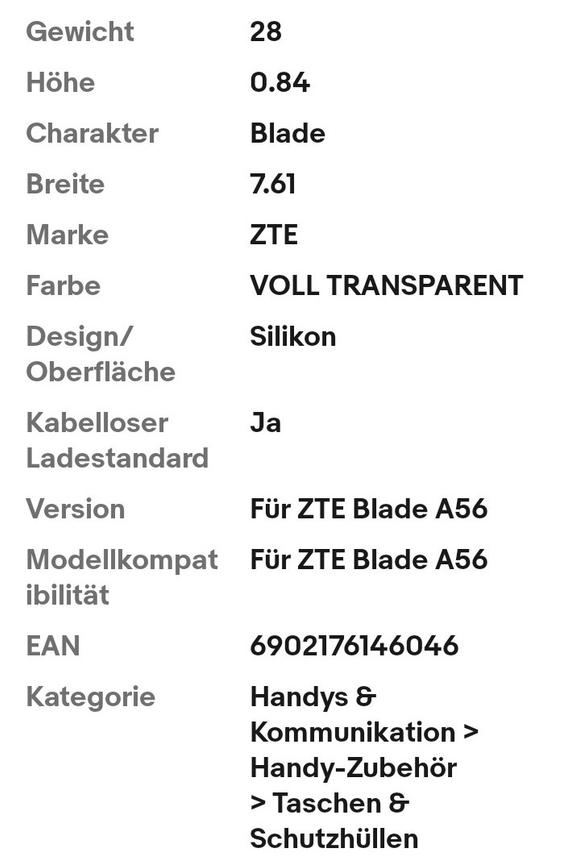 Bild 3 Für ZTE Blade A56