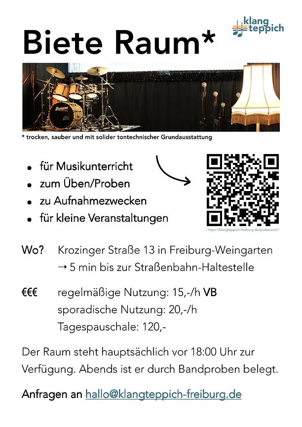 Bild 1 Raum für Musikunterricht