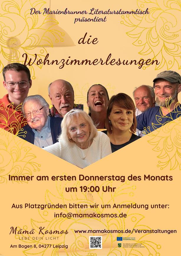 Bild 2 Wohnzimmerlesungen im Mãmã Kosmos