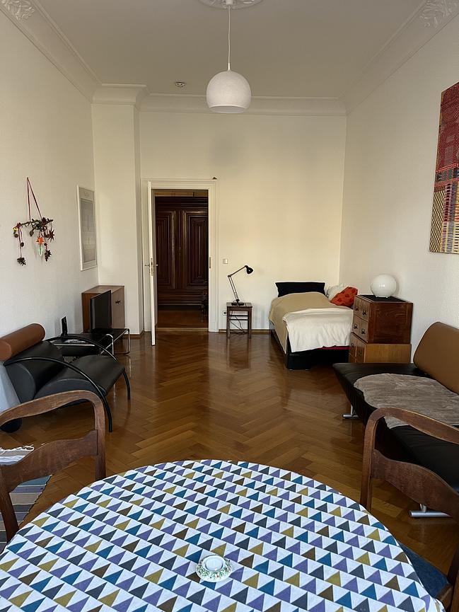 Bild 2 Schöne 1-Zimmer-Wohnung (möbliert/50qm) in der Südvorstadt nähe HTWK