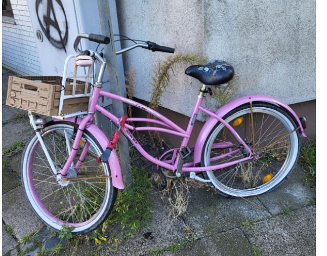 Bild 1 Fahrrad Pink/Rosa Gefunden