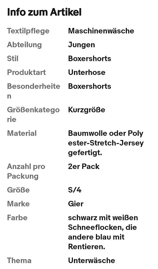 Bild 2 Jungen Boxershorts, zweier Pack, Original Verpackung fehlt