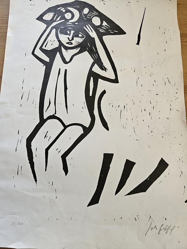 Bild 23 Mädchen im Regen"