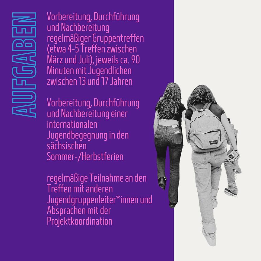 Bild 4 Jugendgruppenleiter*innen für internationale Jugendbegegnungen gesucht