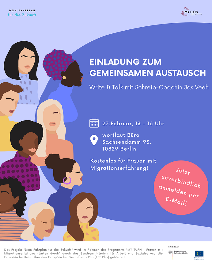 Bild 1 Schreib-Werkstatt für Frauen mit Migrationserfahrung