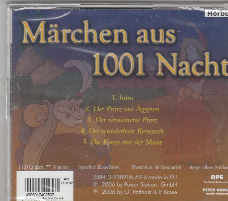 Bild 34 HW- Zum Schuleingang in die Zuckertüte: Sagen/Märchen/u.a.-Hörspiel/Hörbuch-CD´s