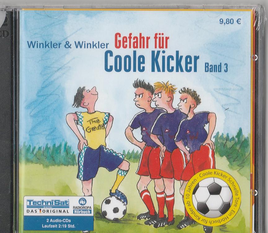 Bild 17 HW- Schuleingang: versch. Fussball-Hörspiel/Hörbuch-CD´s  für Kinder/Jugendliche