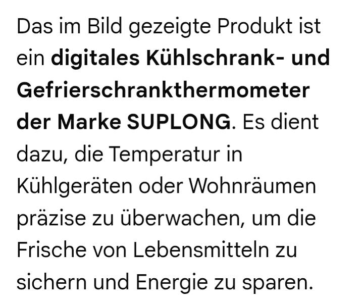 Bild 3 Kühlschrankthermometer, Digitale Wasserdichte Thermometer kühlschrank