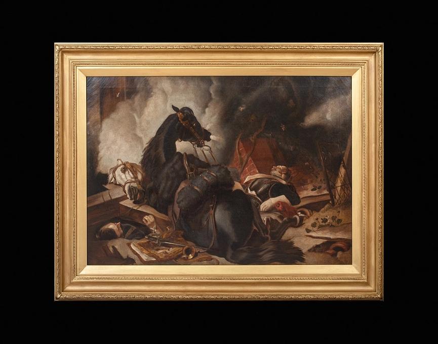 Bild 1 Napoleonisches Kürassier Pferd Sir Edwin Henry Landseer