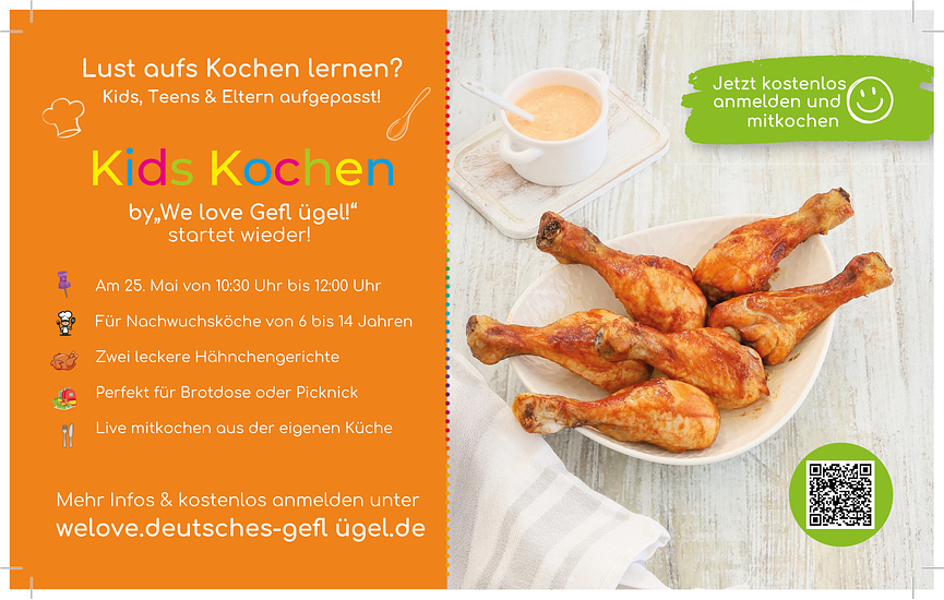 Bild 1 kostenlosen Online-Kochkurs für Kinder