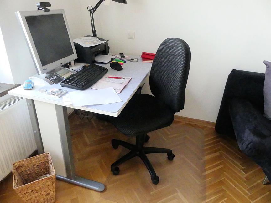 Bild 1 Schreibtisch, weiß, 120x80x75 top Zustand - gebraucht - Münsterland