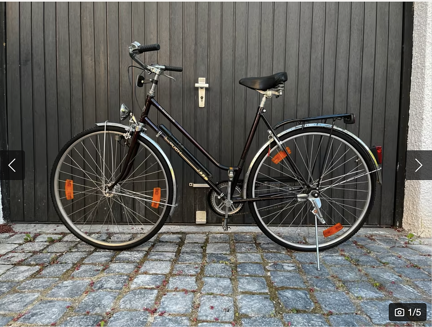 Bild 1 Suche dich, der ein Fahrrad für eine Spedition nach Berlin fertig macht🩷