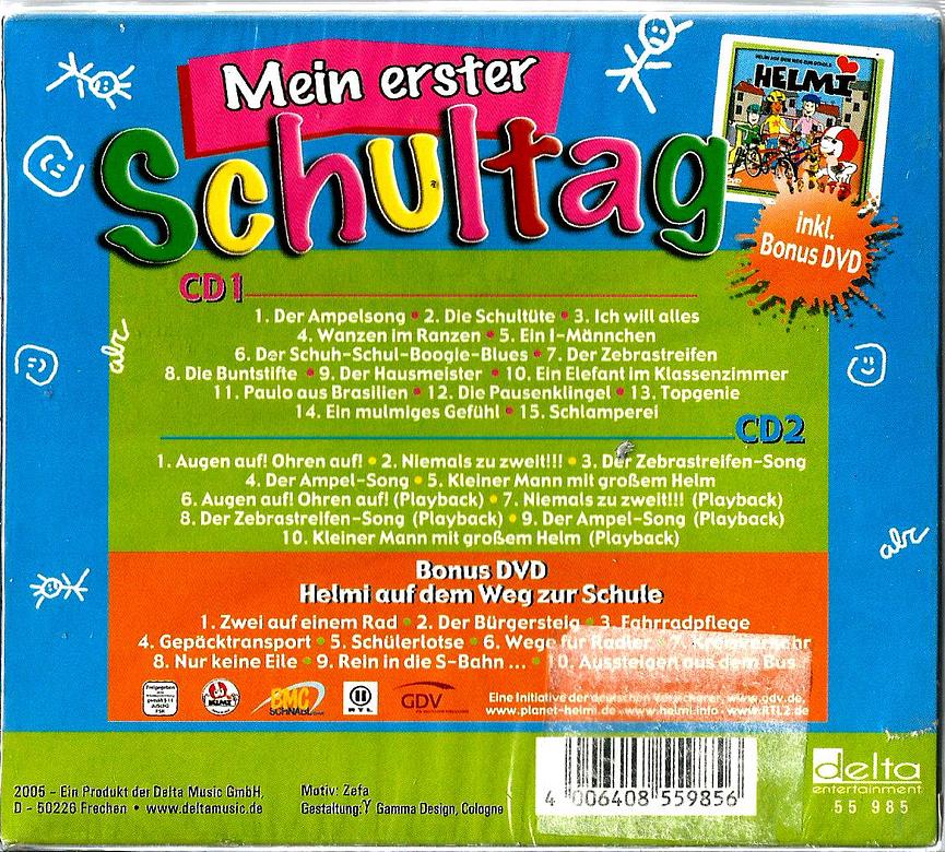 Bild 2 HW- Zum Schuleingang: " Mein erster Schultag " - CD-Hörspiel/Hörbuch-Box !
