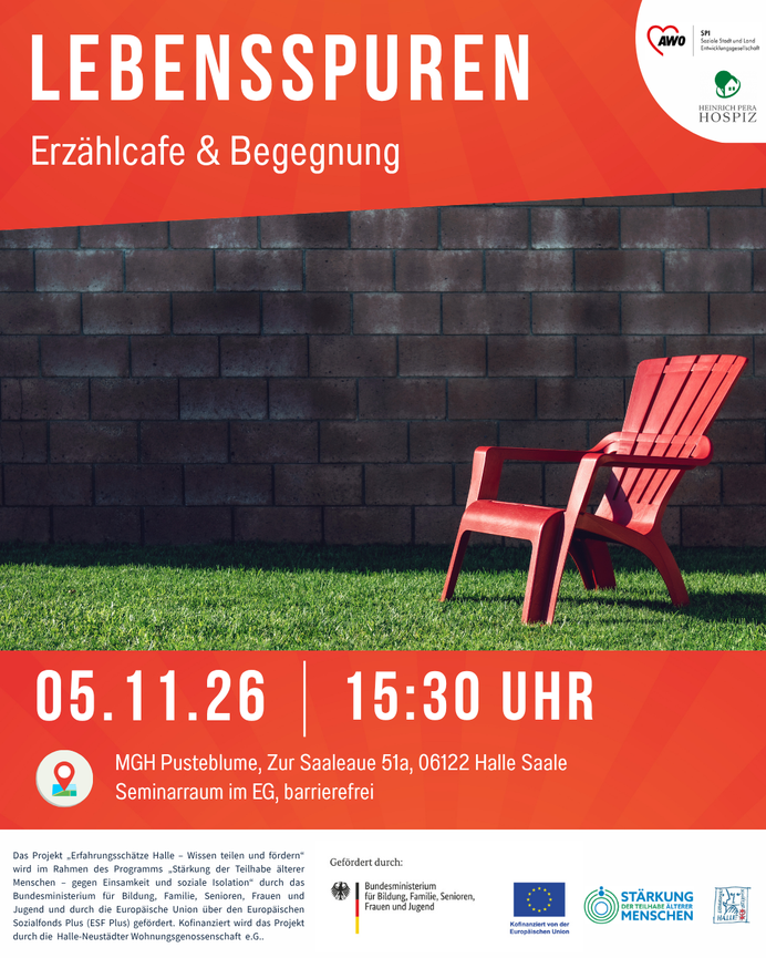 Bild 1 Erzählcafe: Lebensspuren