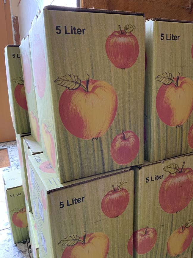 Bild 1 Frischer Apfelsaft aus 2023. 100%Direktsaft, ungespritzt, lecker