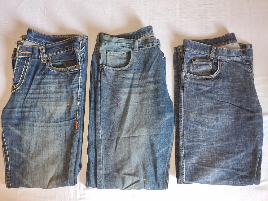 Bild 3 3 jeans Bund 50cm nach Wahl  alle , used look . alleBund 50cm  Umfang 100cm alle