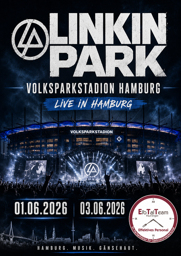 Bild 1 Eventkräfte für Linkin Park gesucht – Hamburg | 01.06.2025 #ETT