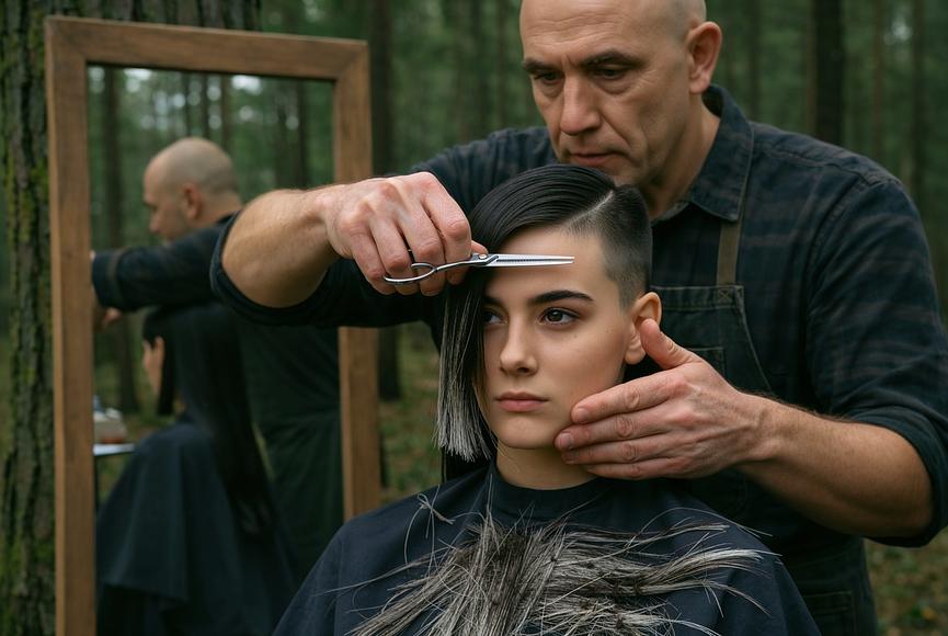 Bild 1 Mobiler Friseur Haareschneiden günstig oder Tausch gegen Haustierbetreuung etc.