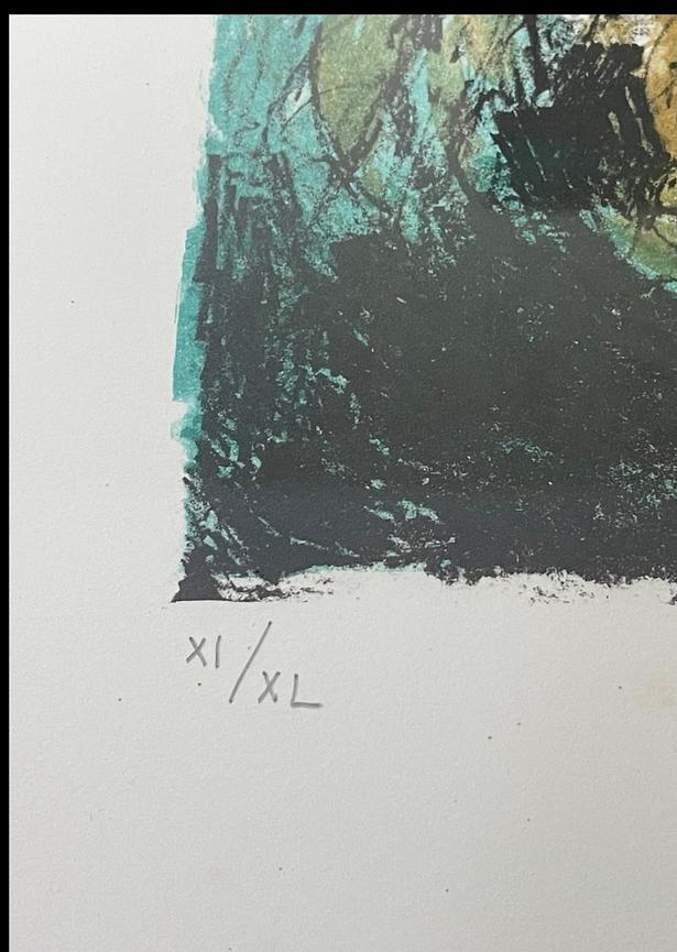 Bild 3 Original Farblithografie von Ennio Calabria – Handsigniert & Limitiert