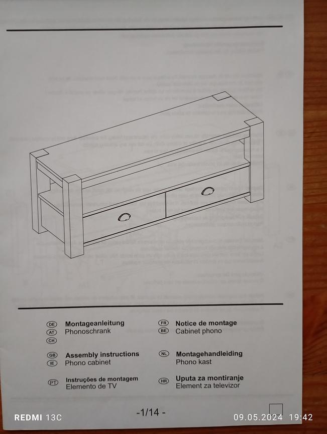 Bild 6 TV-Bank Massivholz - 30 Euro