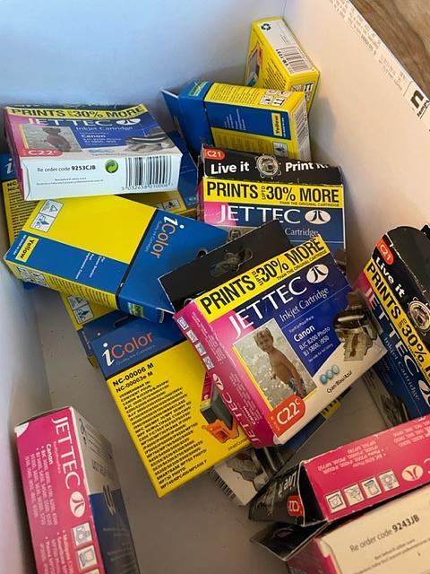 Bild 1 Druckerpatronen - Jettec c21, c22, iColor NC00006 M,  NC00006 Y
