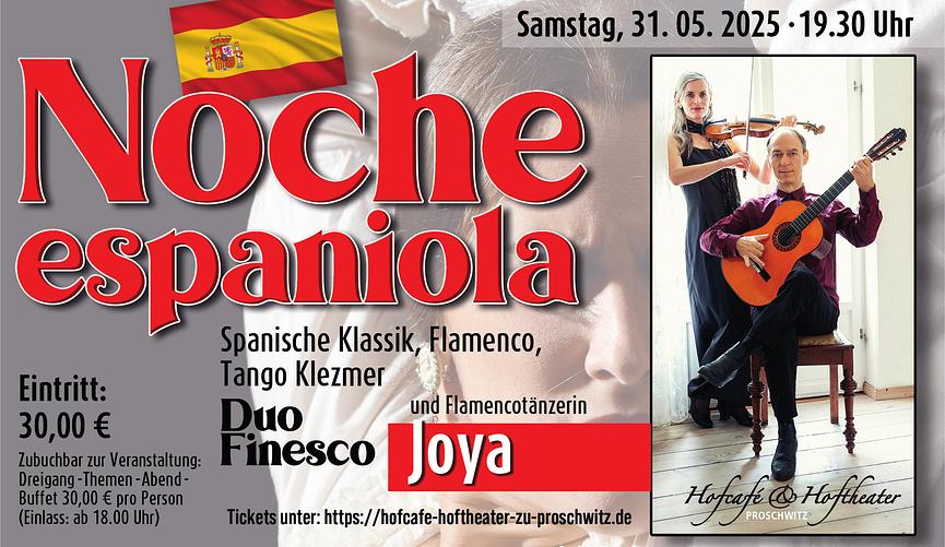 Bild 1 Duo Finesco "Noche espaniola" Flamencotänzerin Joya - Tango, Flamenco, Klezmer