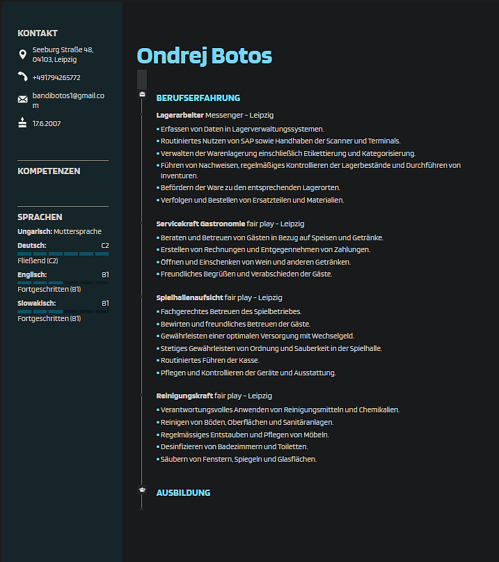 Bild 1 Suche dringend Job Teilzeit/Vollzeit