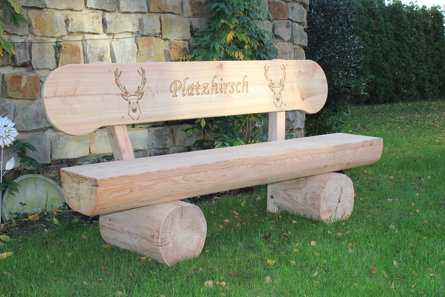 Bild 10 Weihnachtsgeschenk. Gartenbank mit Gravur. Hochzeitsgeschenk. krongartmöbel.
