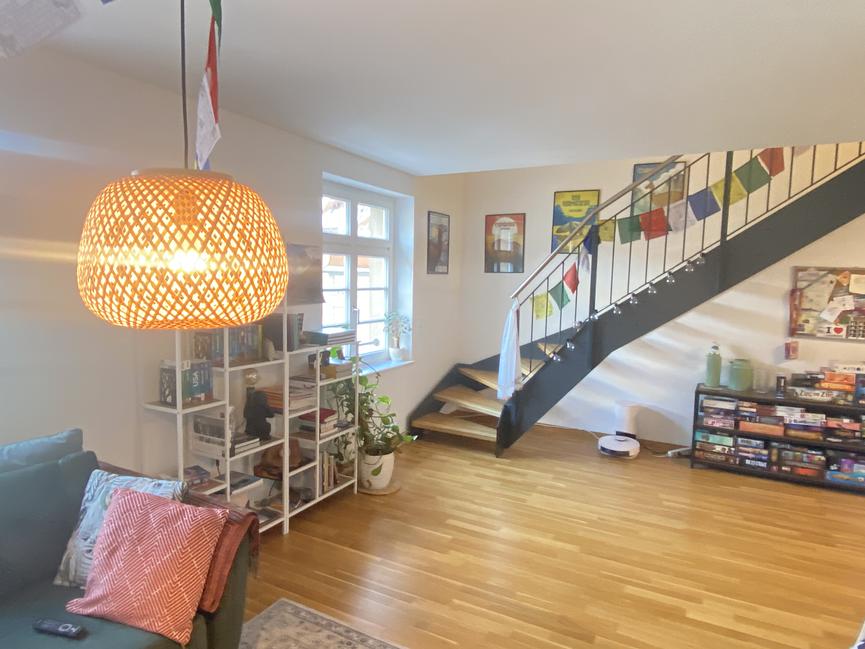 Bild 2 Zwischenmiete Leipzig Gohlis Dachgeschoss Maisonett voll möbliert ab Juni/Juli