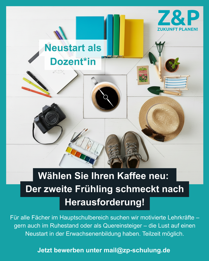 Bild 1 Lehrer:innen gesucht, für die Vorbereitung auf den Hauptschulabschluss
