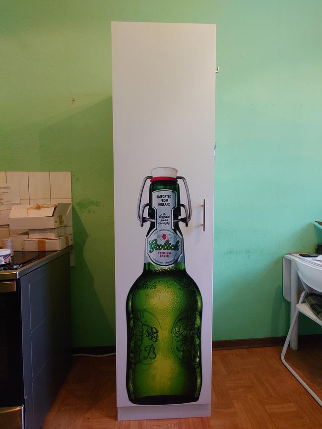 Bild 4 hoher + schmaler Küchenschrank in Connewitz