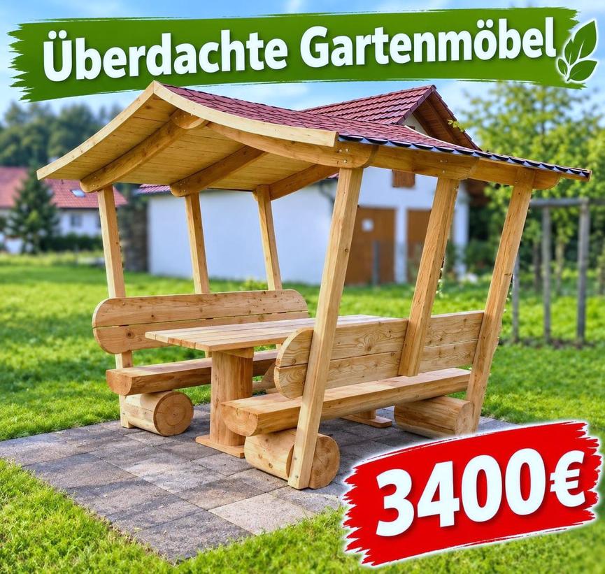 Bild 16 Gartenmöbel aus Lärchenholz. Holzmöbel. Krongartmöbel.