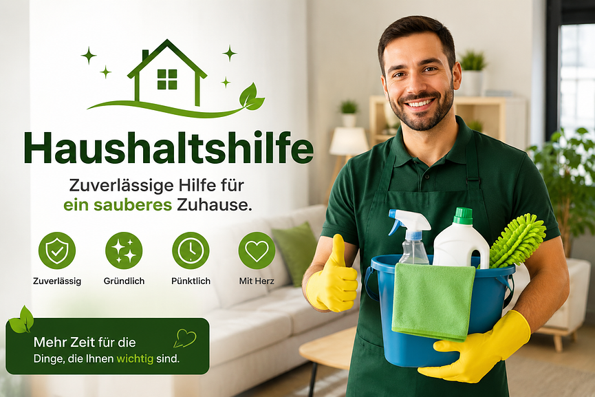 Bild 2 Hallo, mein Name ist Matthias Raddam und ich biete private Hilfe im Haushalt an.