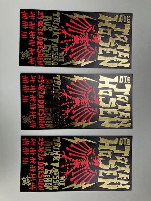 Bild 1 3 Toten Hosen Tickets für Rinne in Dresden Sa, 29.08. zu verkaufen