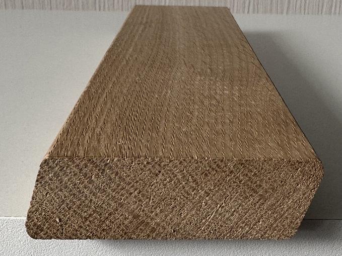 Bild 2 Eiche Rhombusleisten 21x68 mm Fassadenholz Fassade Holz