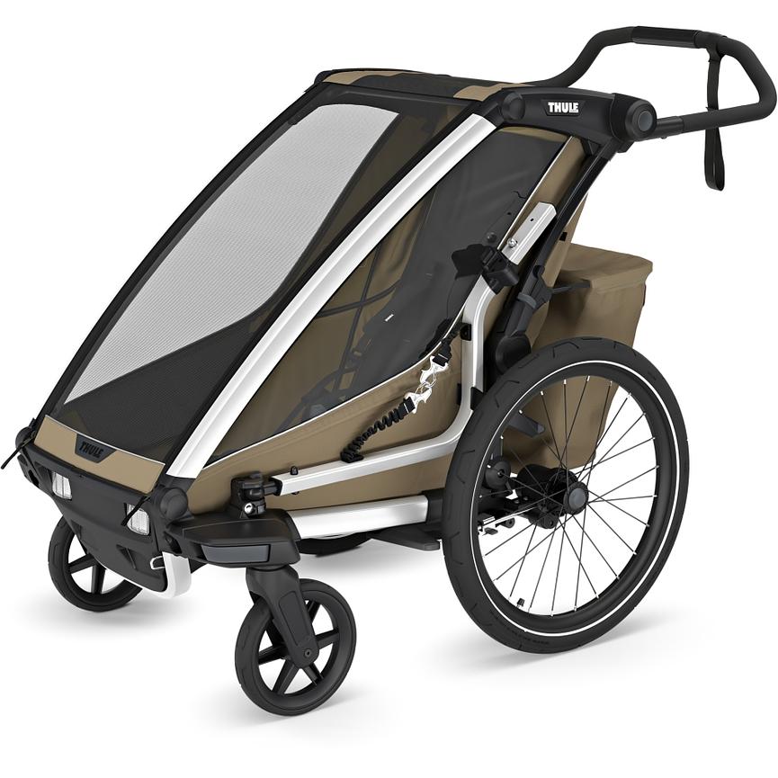 Bild 1 Thule Chariot Cross 2 Single - Fahrradanhänger für 1 Kind - faded khaki