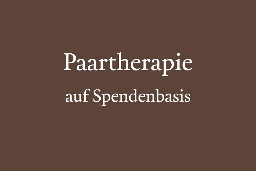 Bild 1 Paartherapie auf Spendenbasis (Hamburg / online)