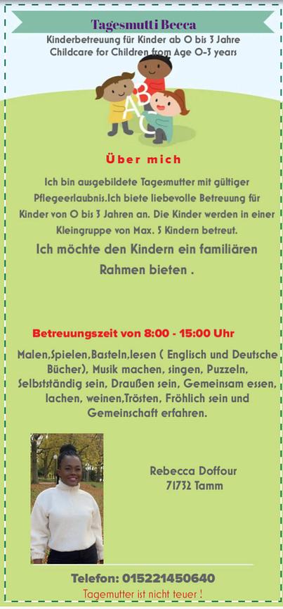 Bild 1 Tagesmutter aus Tamm
