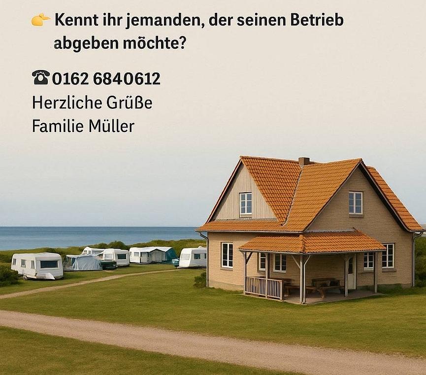 Bild 1 Ferienanlagen und Ferienhöfe werden zur Übernahme gesucht.