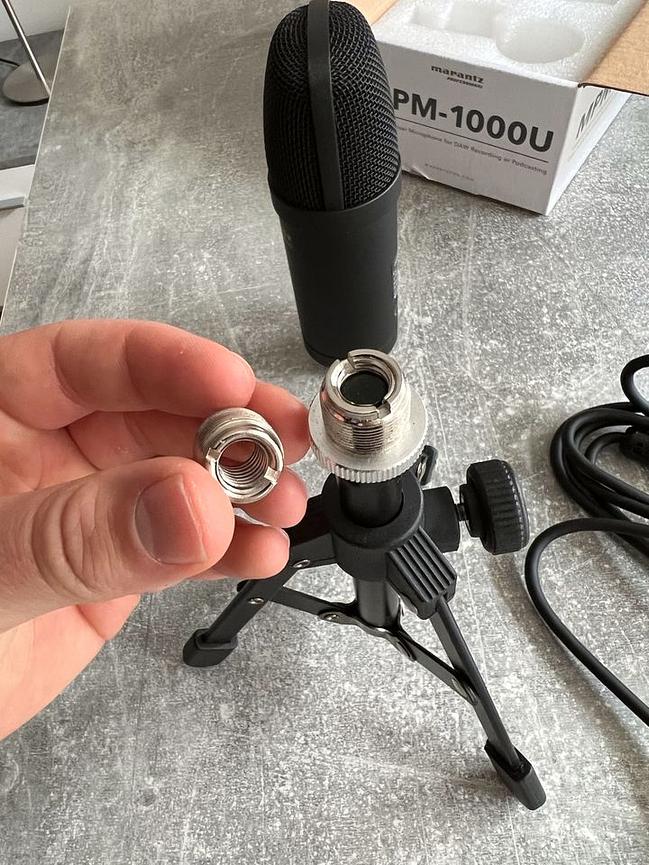 Bild 9 Mikrofon Marantz MPM-1000U / nur 3 Wochen Podcastnutzung!!