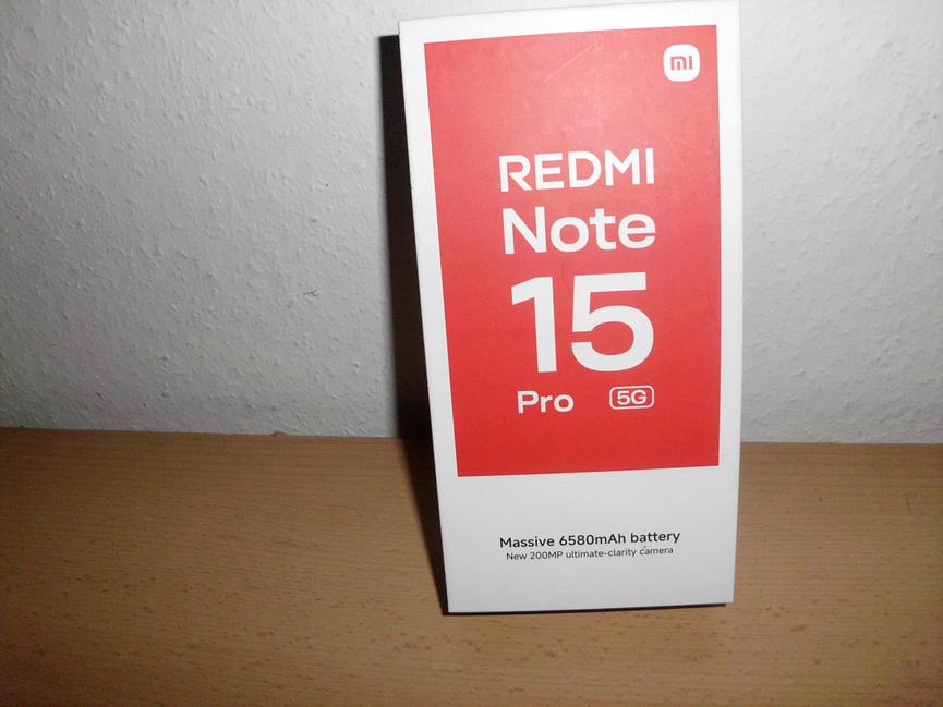 Bild 1 ICH GEBE EIN XIAOMI REDMI NOTE 15PRO 256GB in SCHWAZ AB