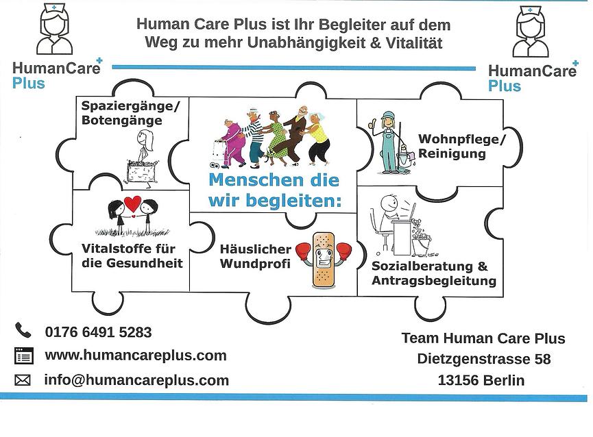 Bild 1 Angebot Haushaltsnahe Dienstleistung nach § 45a SGB XI & Privatzahler