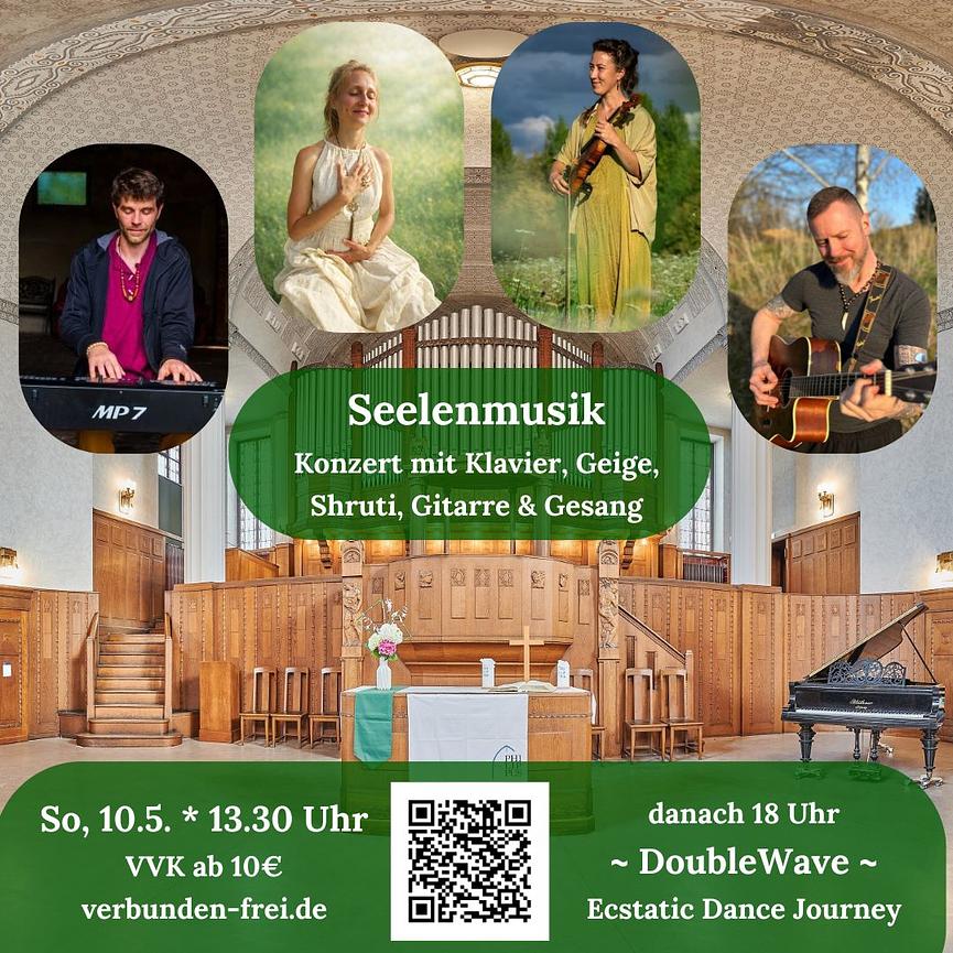 Bild 1 Seelenmusik - Konzert am Muttertag | Klavier, Geige, Shruti, Gitarre, Gesang