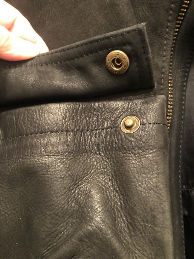 Bild 10 NEUWERTIG! AJS Herren Motorradjacke, Rindsleder, schwarz, Gr. 62